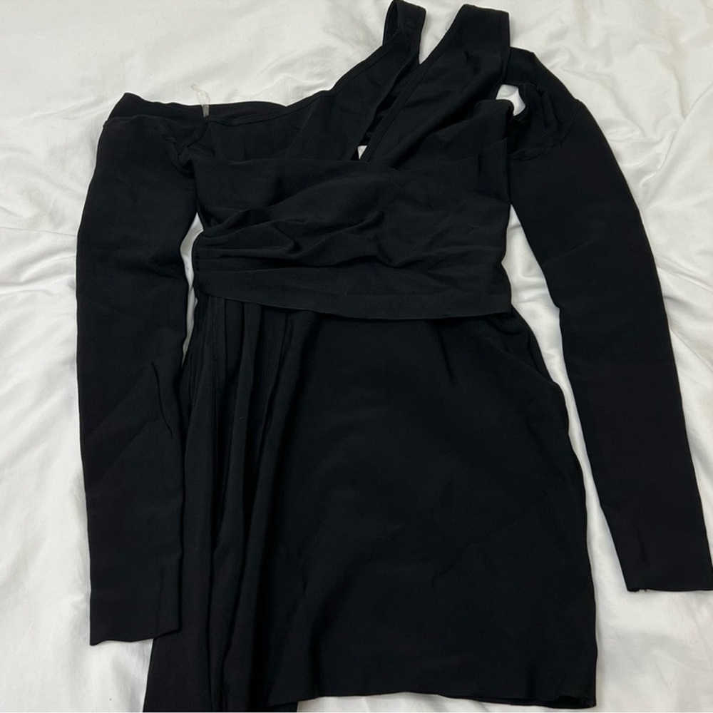 House of CB Jagger Draped Midi Dress - Picture 2 of 2